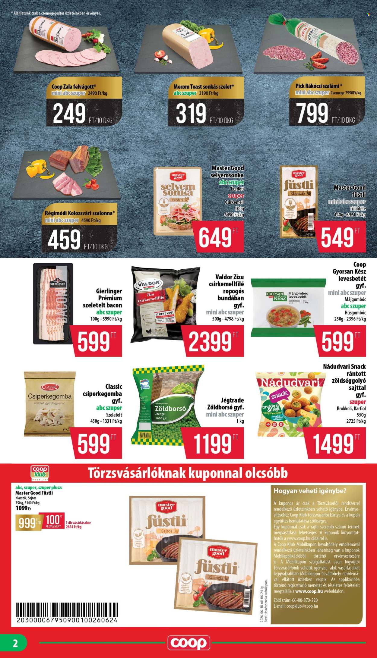 Coop akciós újságok - 2026.06.18 - 2026.06.24. Oldal 2