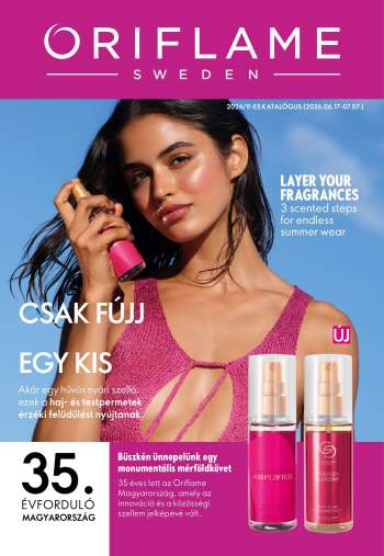 Újság Oriflame - 2026.06.17 - 2026.07.07.