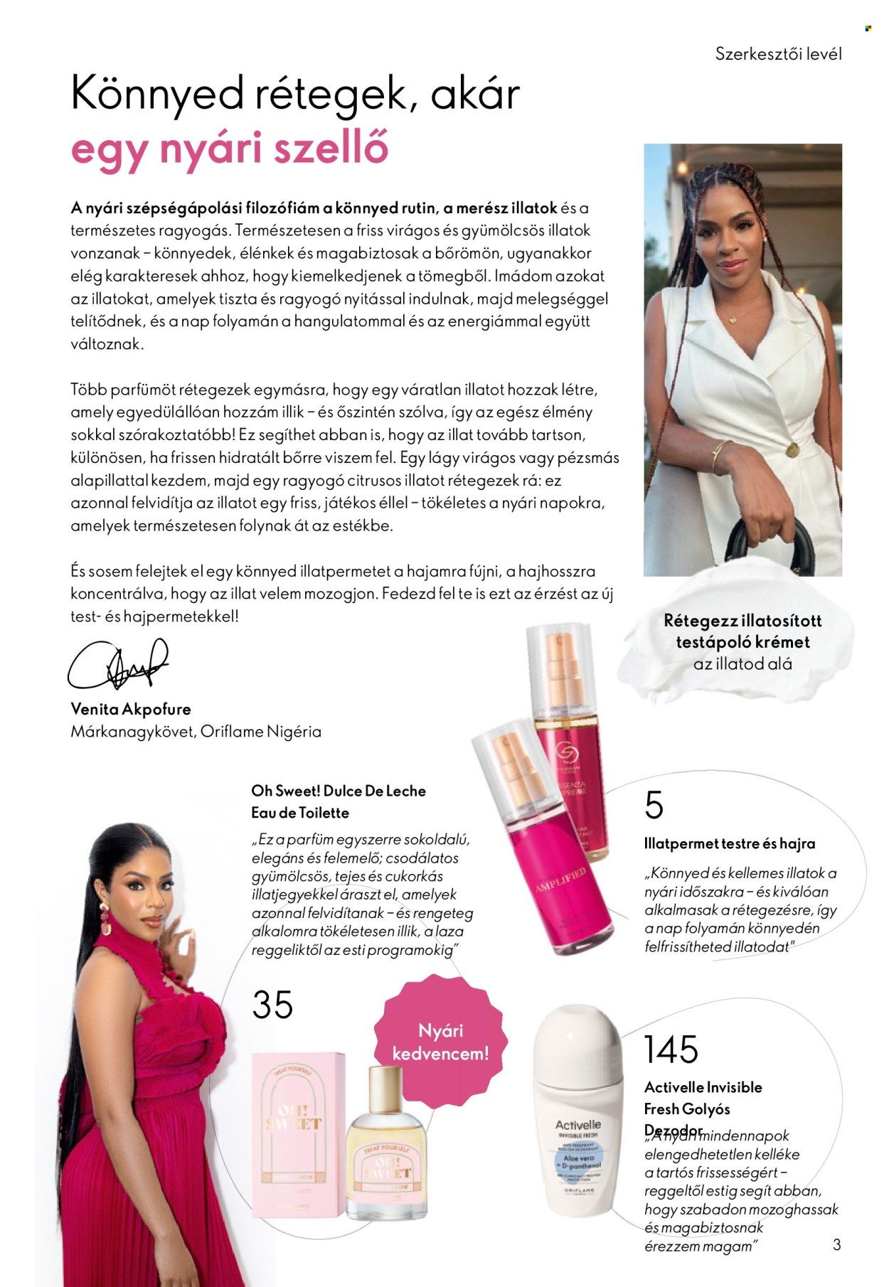 Oriflame akciós újságok - 2026.06.17 - 2026.07.07. Oldal 3