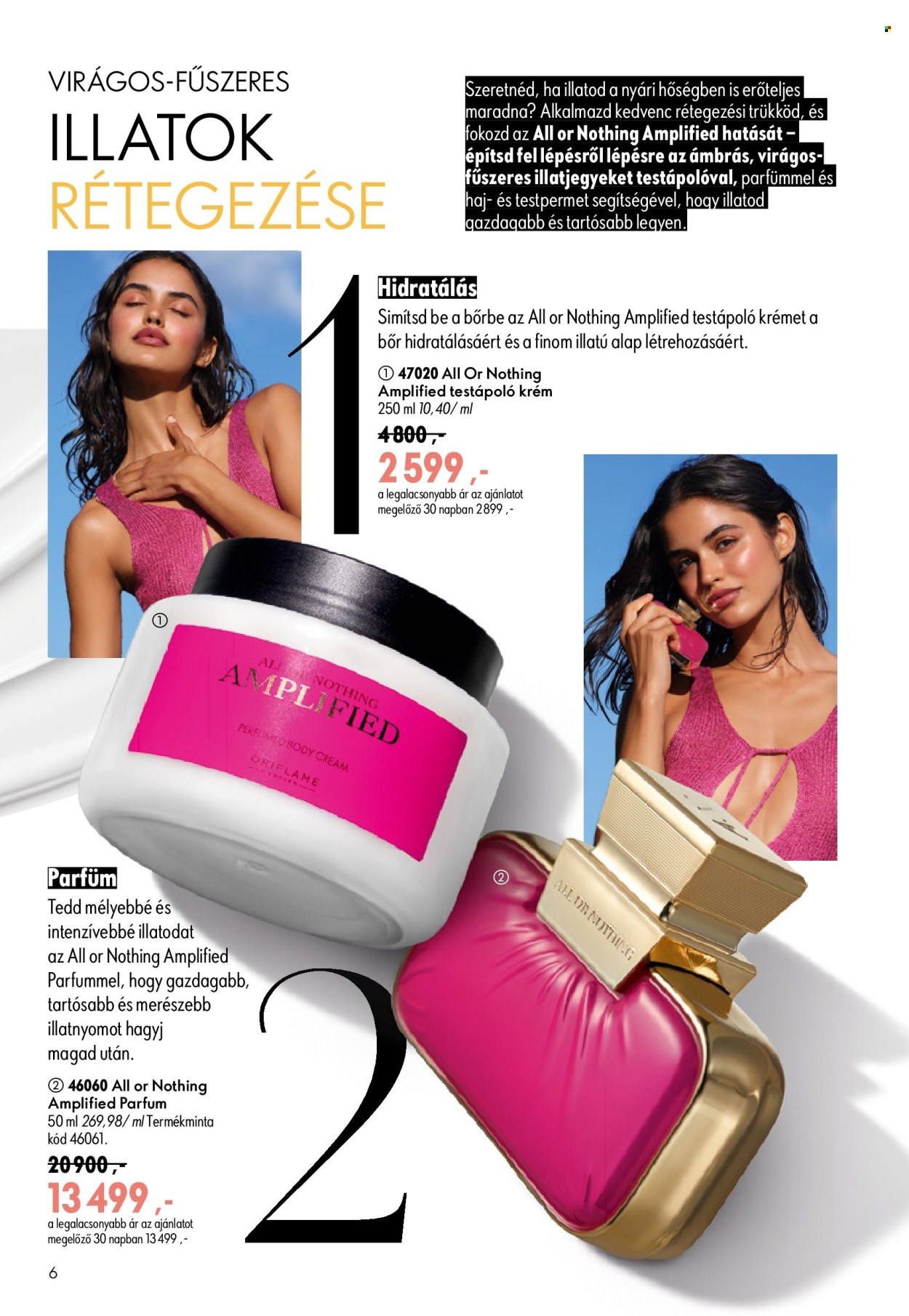 Oriflame akciós újságok - 2026.06.17 - 2026.07.07. Oldal 6
