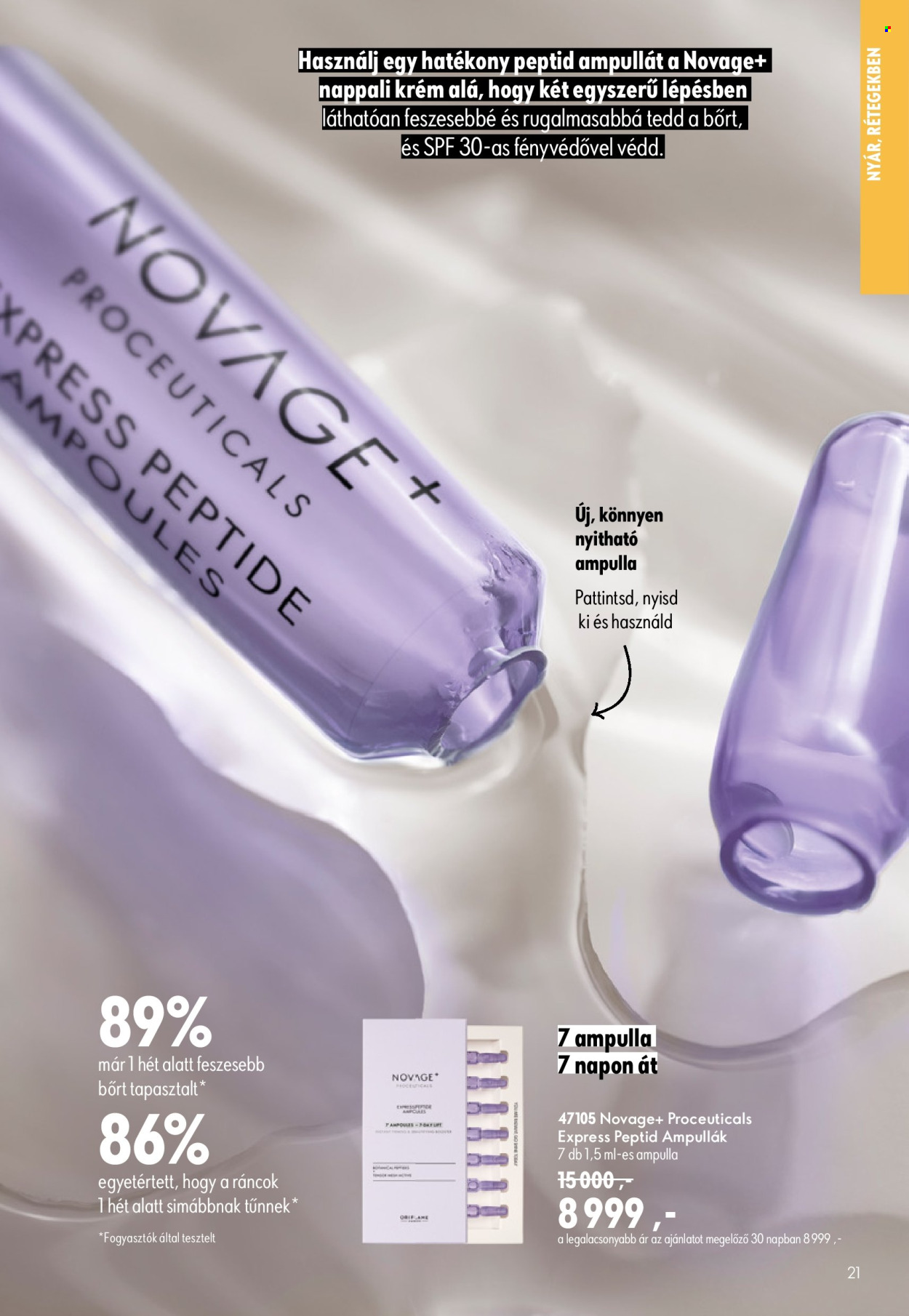 Oriflame akciós újságok - 2026.06.17 - 2026.07.07. Oldal 21