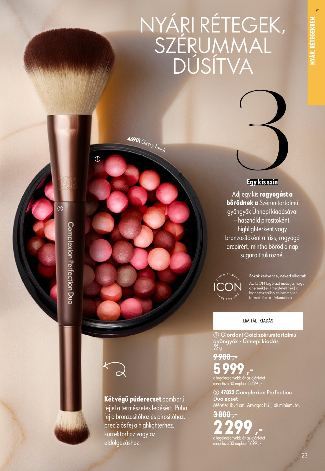Oriflame akciós újságok - 2026.06.17 - 2026.07.07. Oldal 23