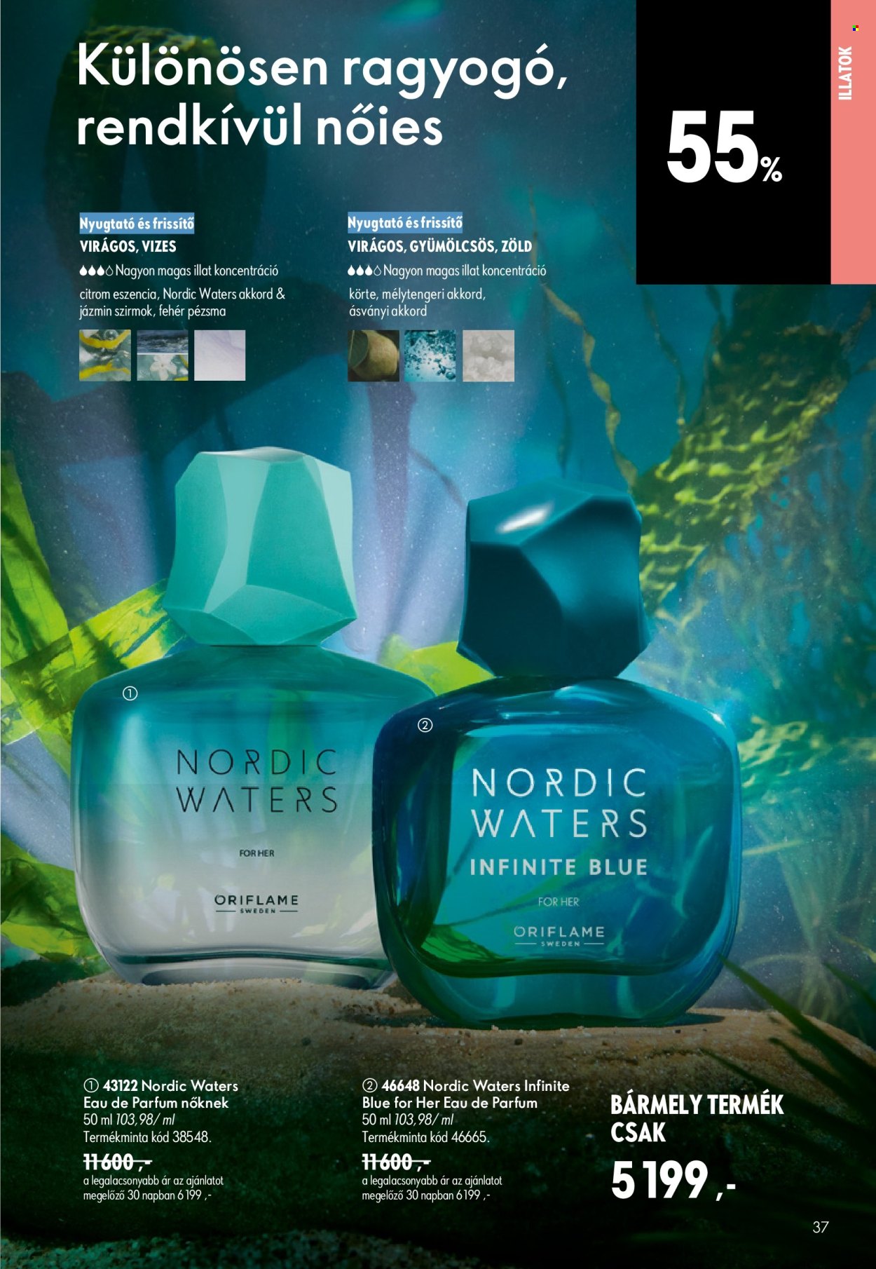 Oriflame akciós újságok - 2026.06.17 - 2026.07.07. Oldal 37