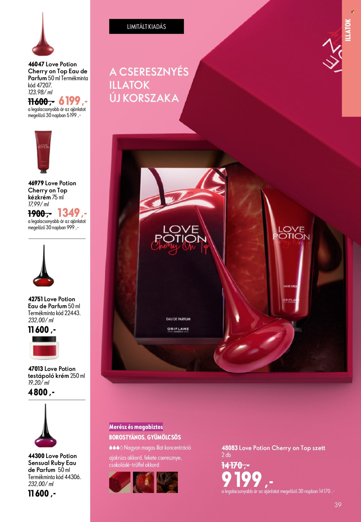 Oriflame akciós újságok - 2026.06.17 - 2026.07.07. Oldal 39
