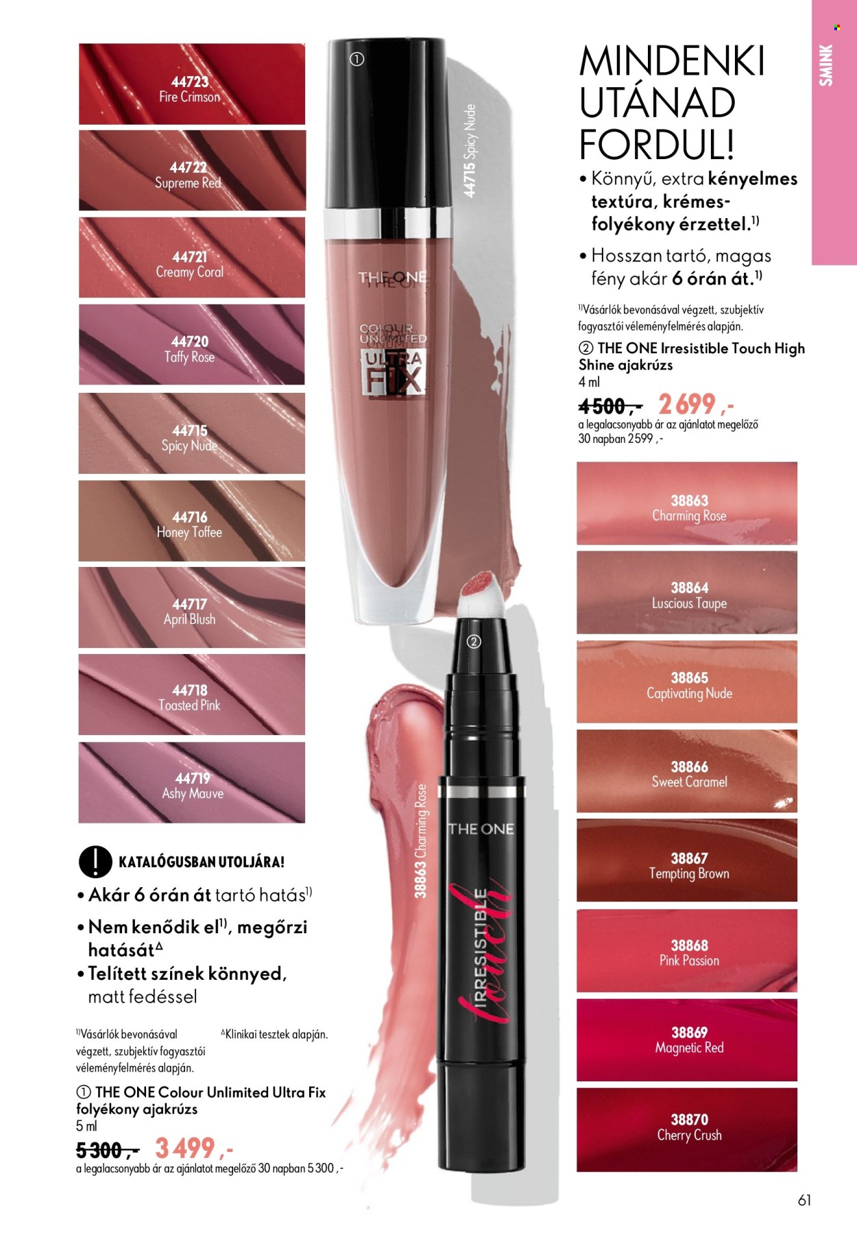 Oriflame akciós újságok - 2026.06.17 - 2026.07.07. Oldal 61