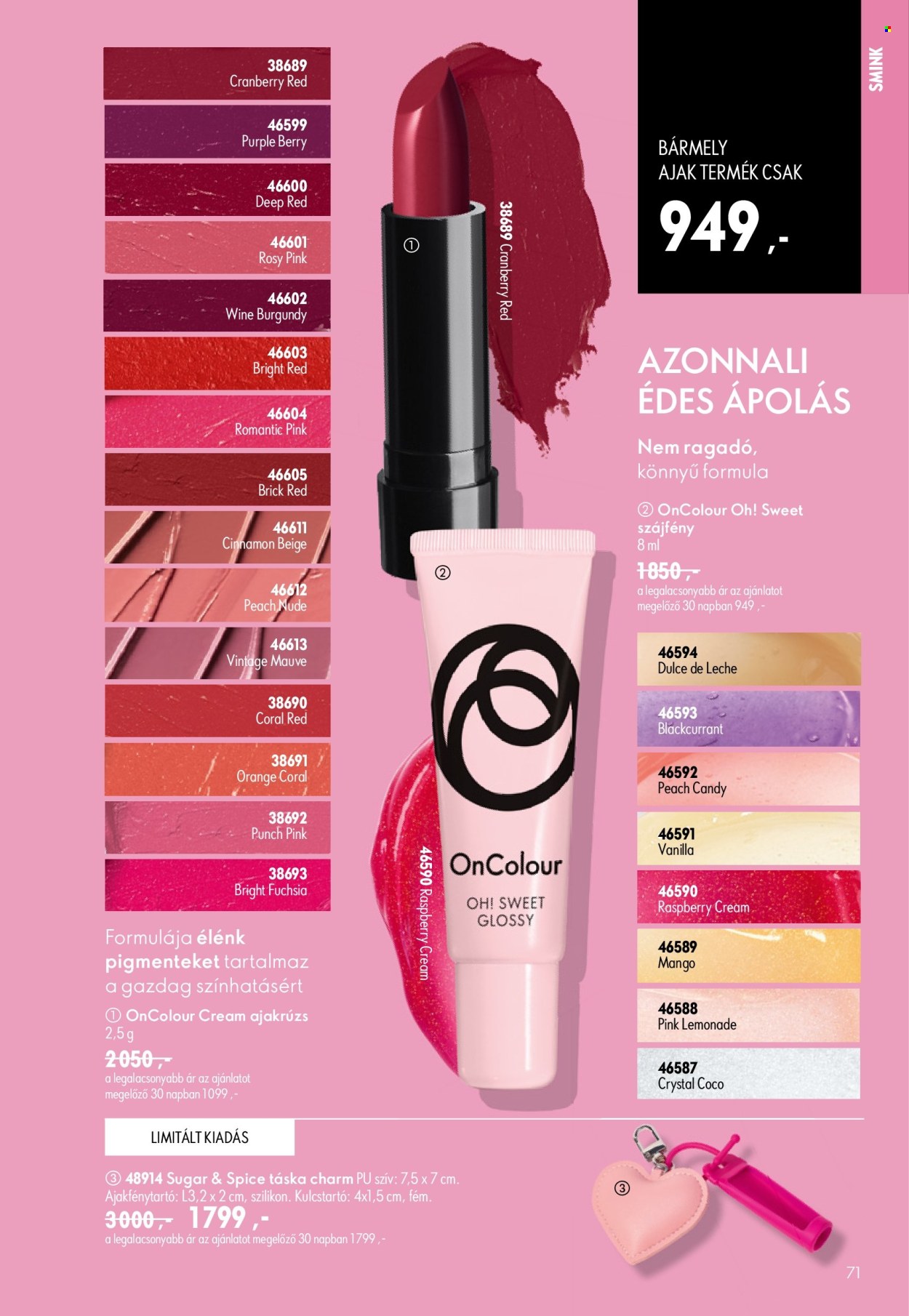 Oriflame akciós újságok - 2026.06.17 - 2026.07.07. Oldal 71