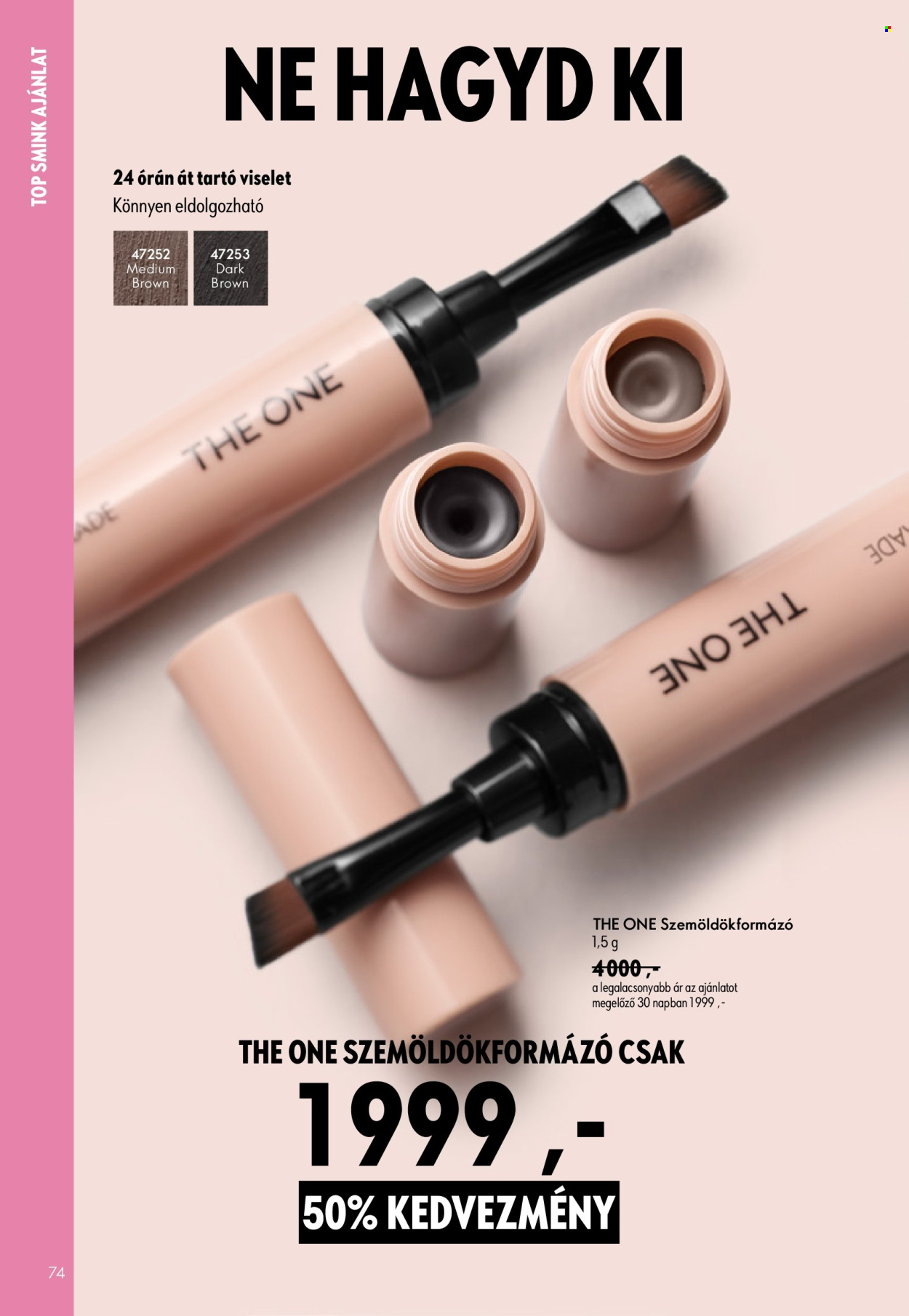 Oriflame akciós újságok - 2026.06.17 - 2026.07.07. Oldal 74