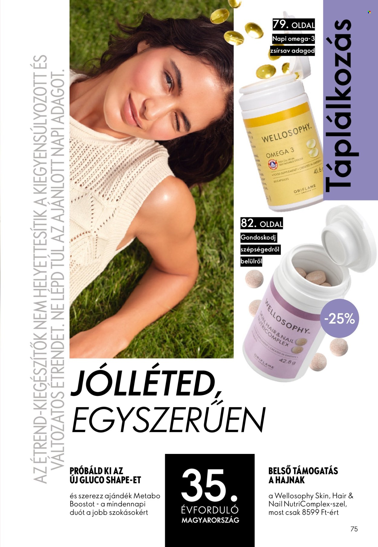 Oriflame akciós újságok - 2026.06.17 - 2026.07.07. Oldal 75