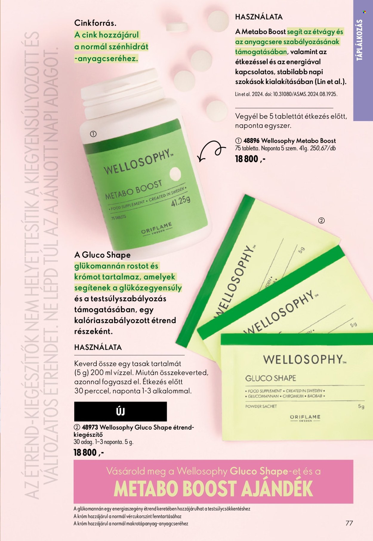 Oriflame akciós újságok - 2026.06.17 - 2026.07.07. Oldal 77