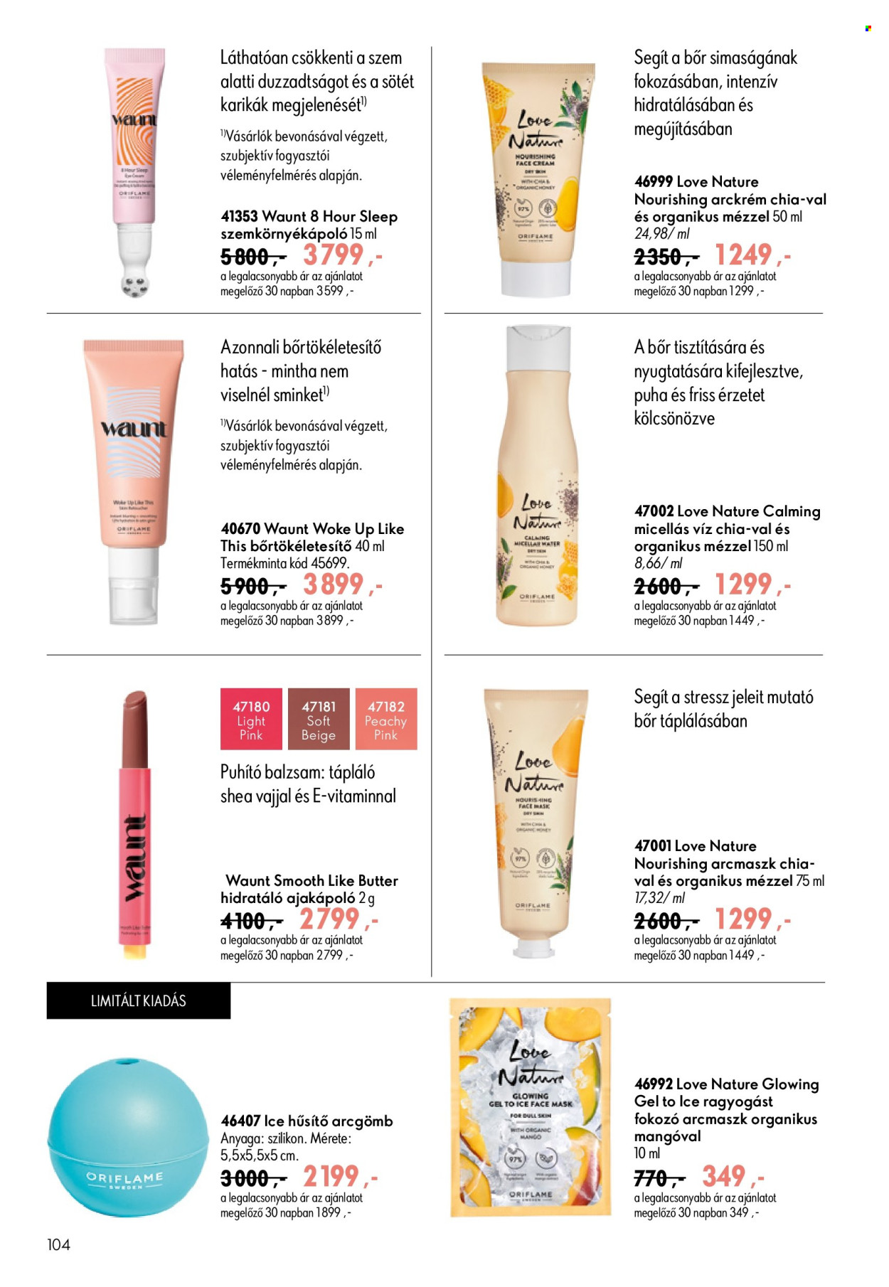 Oriflame akciós újságok - 2026.06.17 - 2026.07.07. Oldal 104