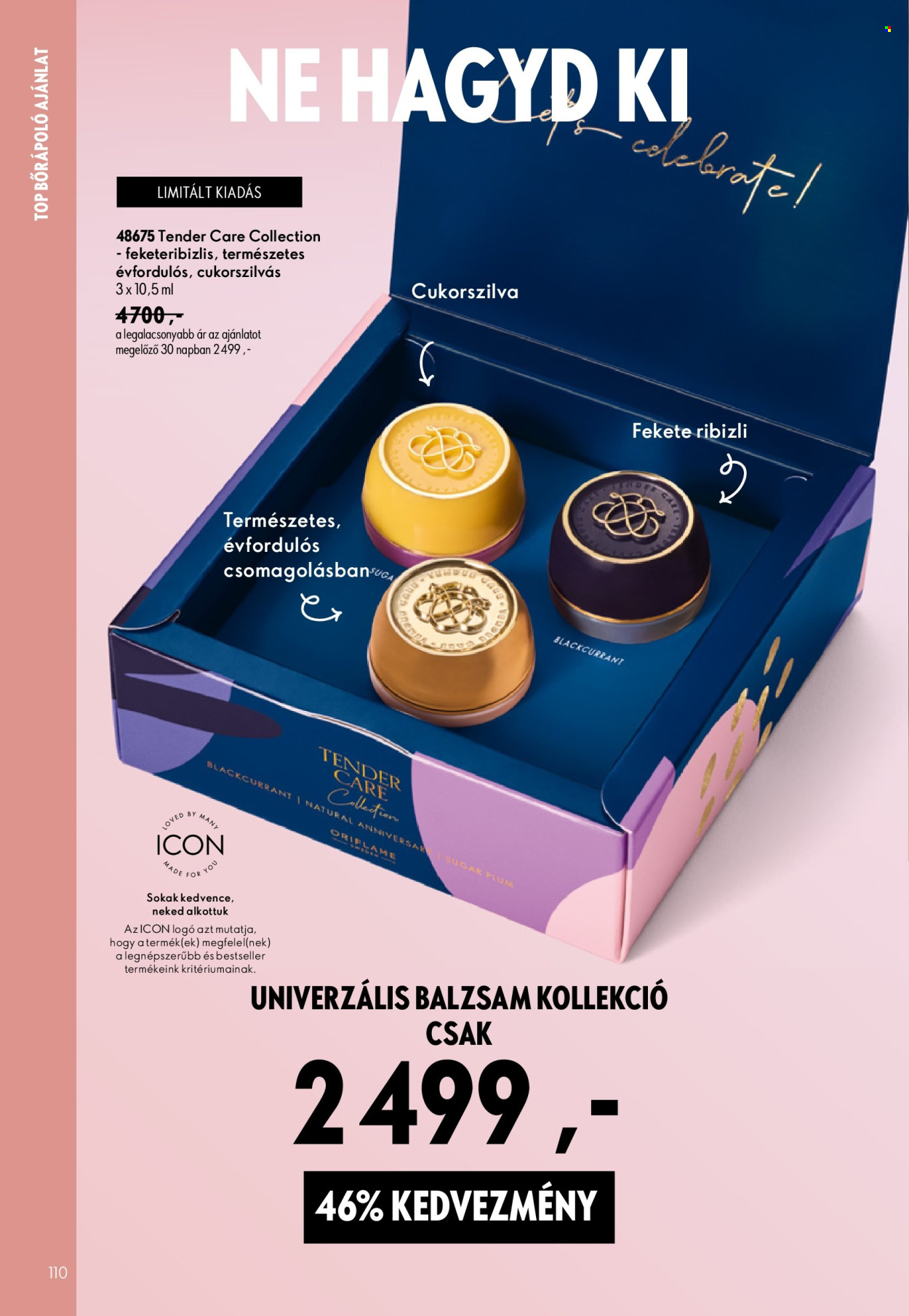 Oriflame akciós újságok - 2026.06.17 - 2026.07.07. Oldal 110