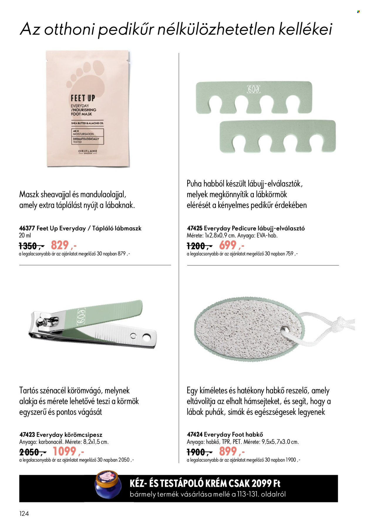 Oriflame akciós újságok - 2026.06.17 - 2026.07.07. Oldal 124