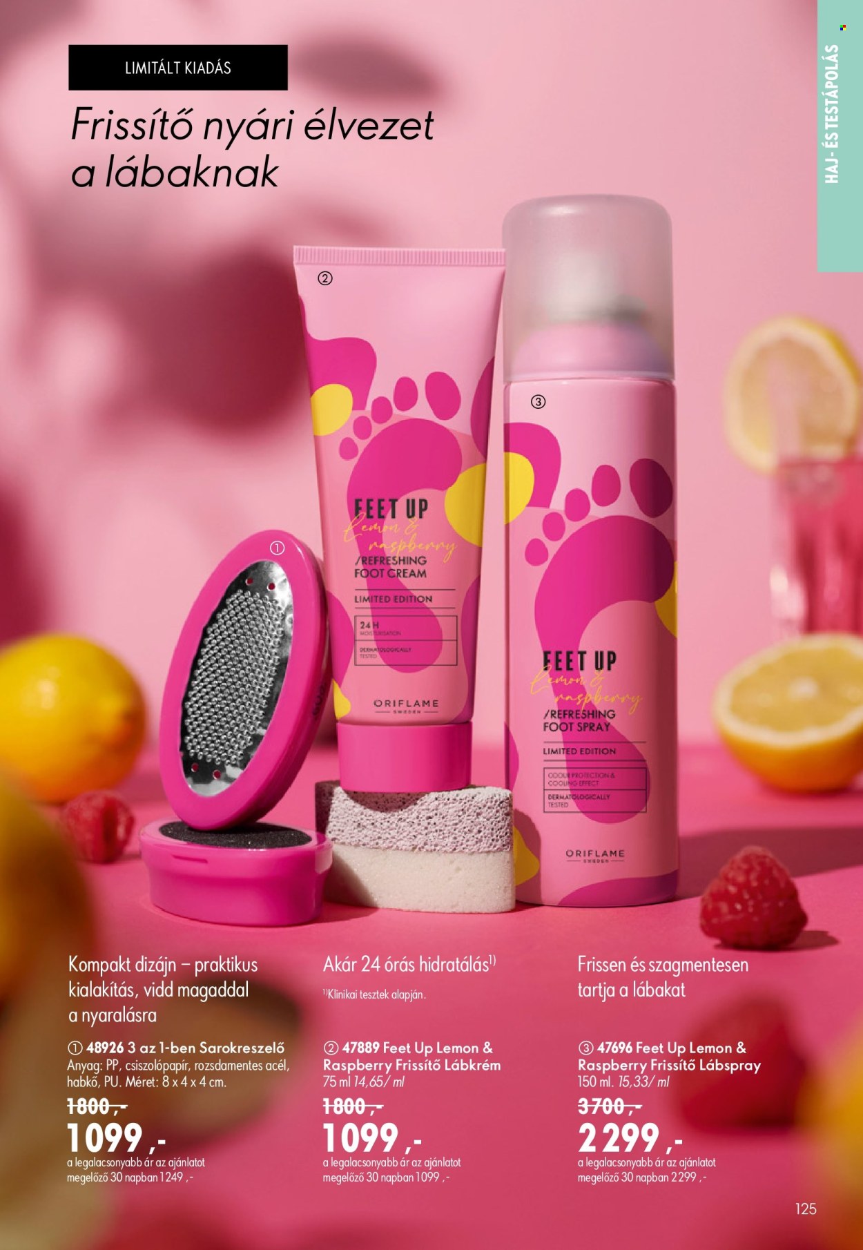 Oriflame akciós újságok - 2026.06.17 - 2026.07.07. Oldal 125