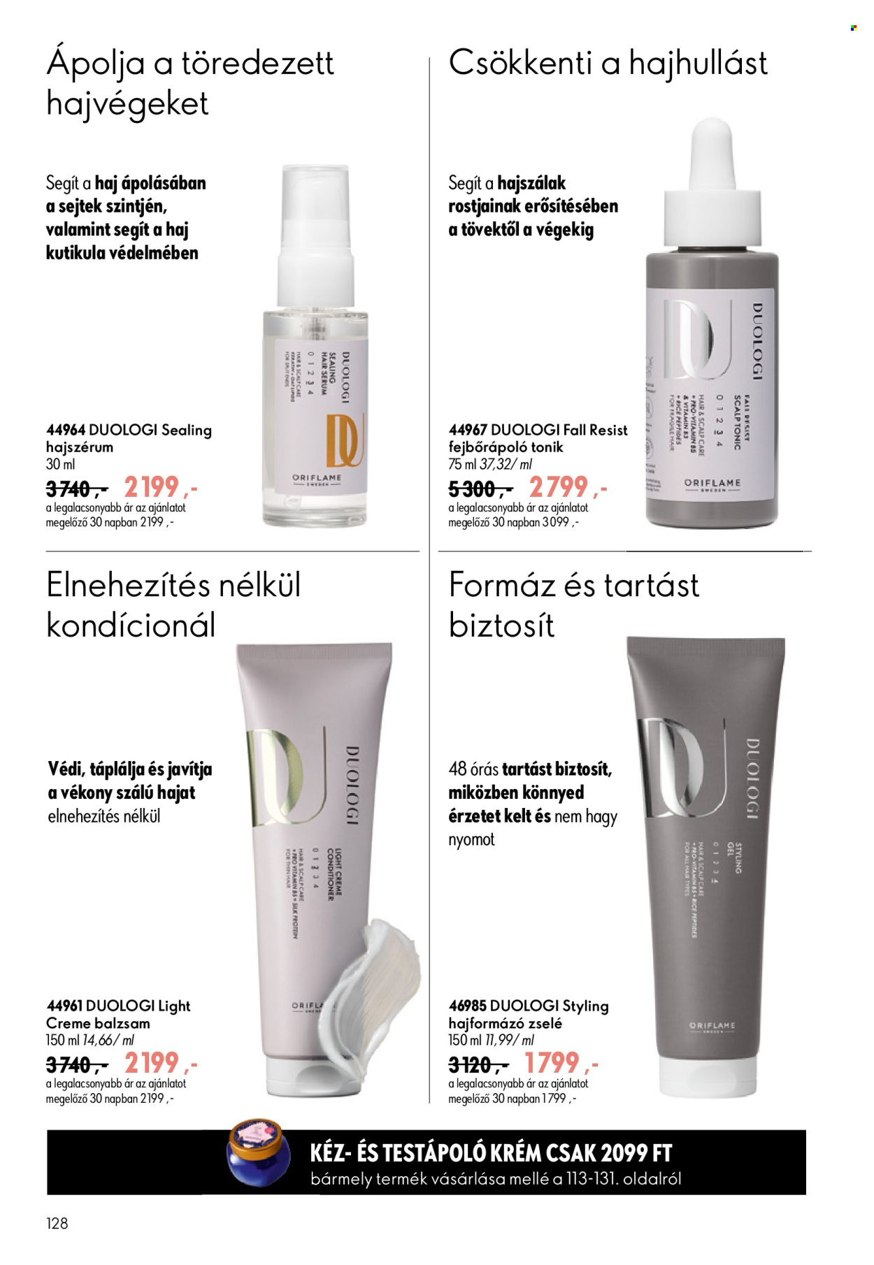 Oriflame akciós újságok - 2026.06.17 - 2026.07.07. Oldal 128