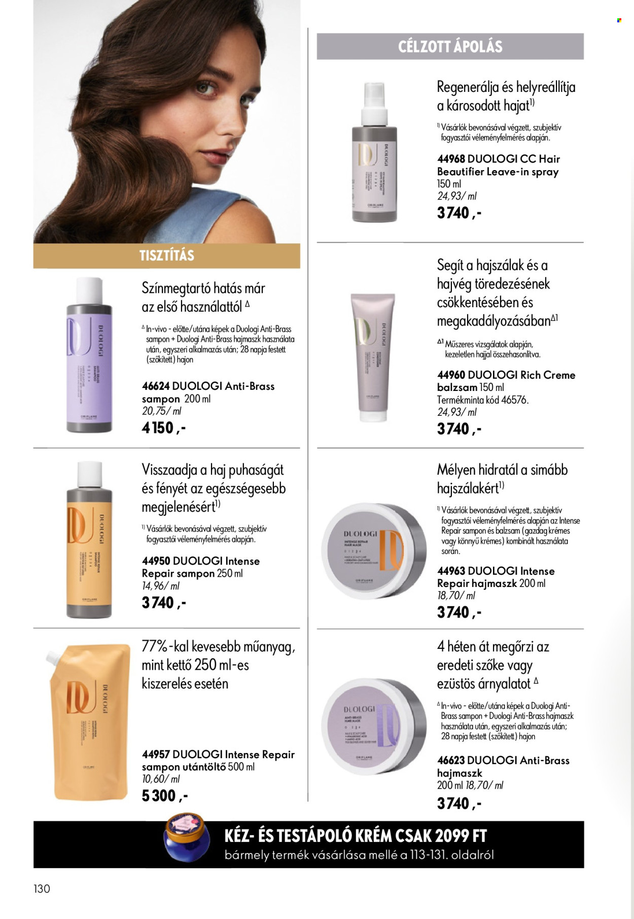 Oriflame akciós újságok - 2026.06.17 - 2026.07.07. Oldal 130
