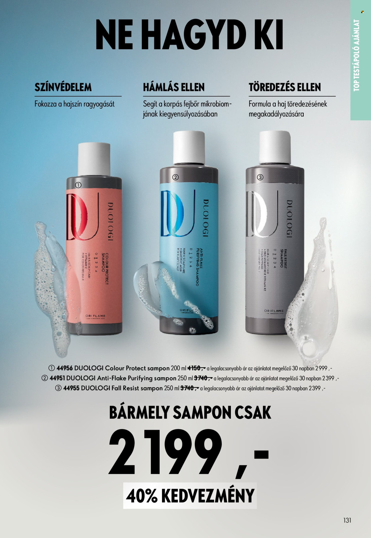 Oriflame akciós újságok - 2026.06.17 - 2026.07.07. Oldal 131
