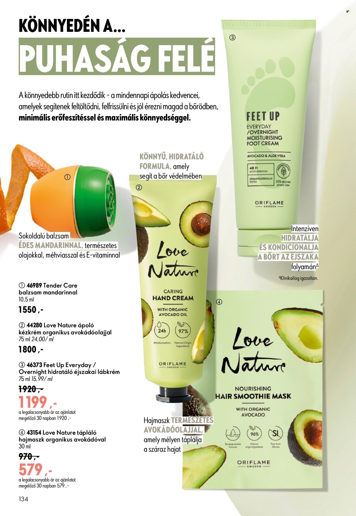 Oriflame akciós újságok - 2026.06.17 - 2026.07.07. Oldal 134