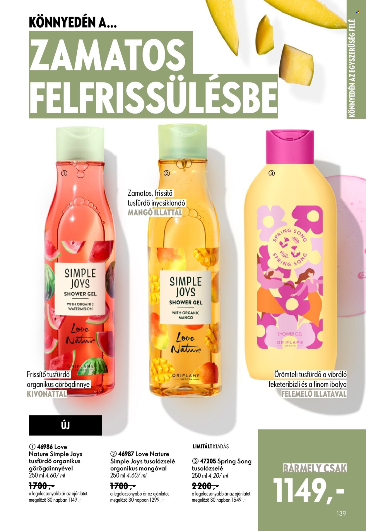 Oriflame akciós újságok - 2026.06.17 - 2026.07.07. Oldal 139