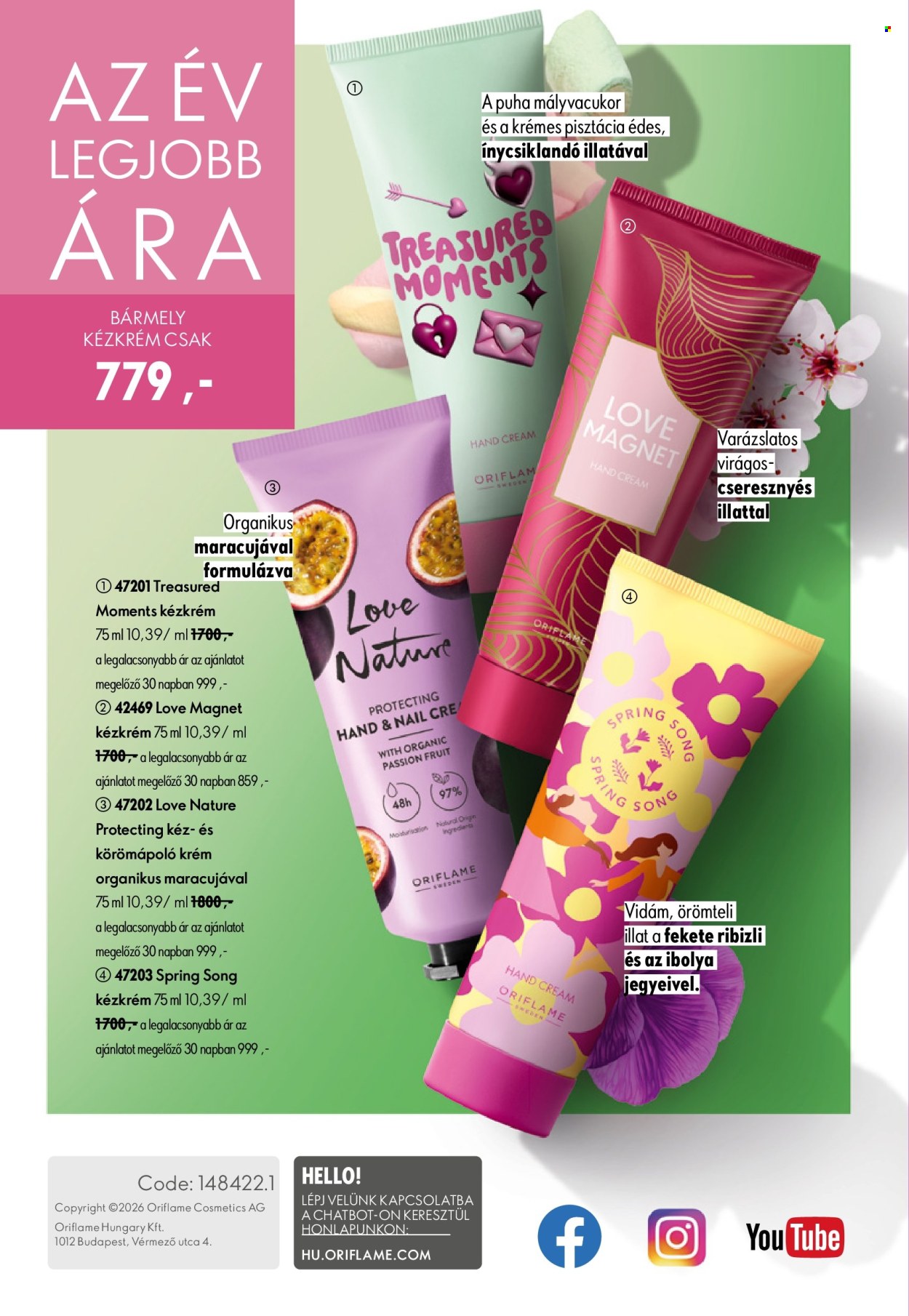 Oriflame akciós újságok - 2026.06.17 - 2026.07.07. Oldal 148