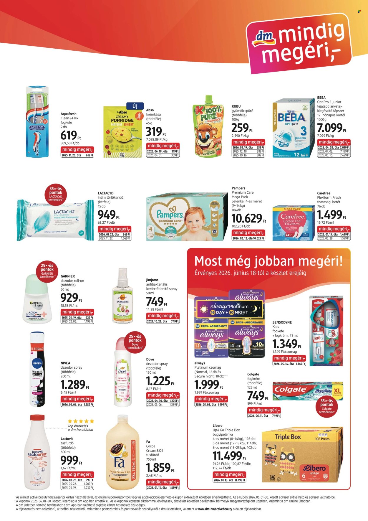 dm drogerie markt akciós újságok - 2026.06.18 - 2026.07.02. Oldal 3
