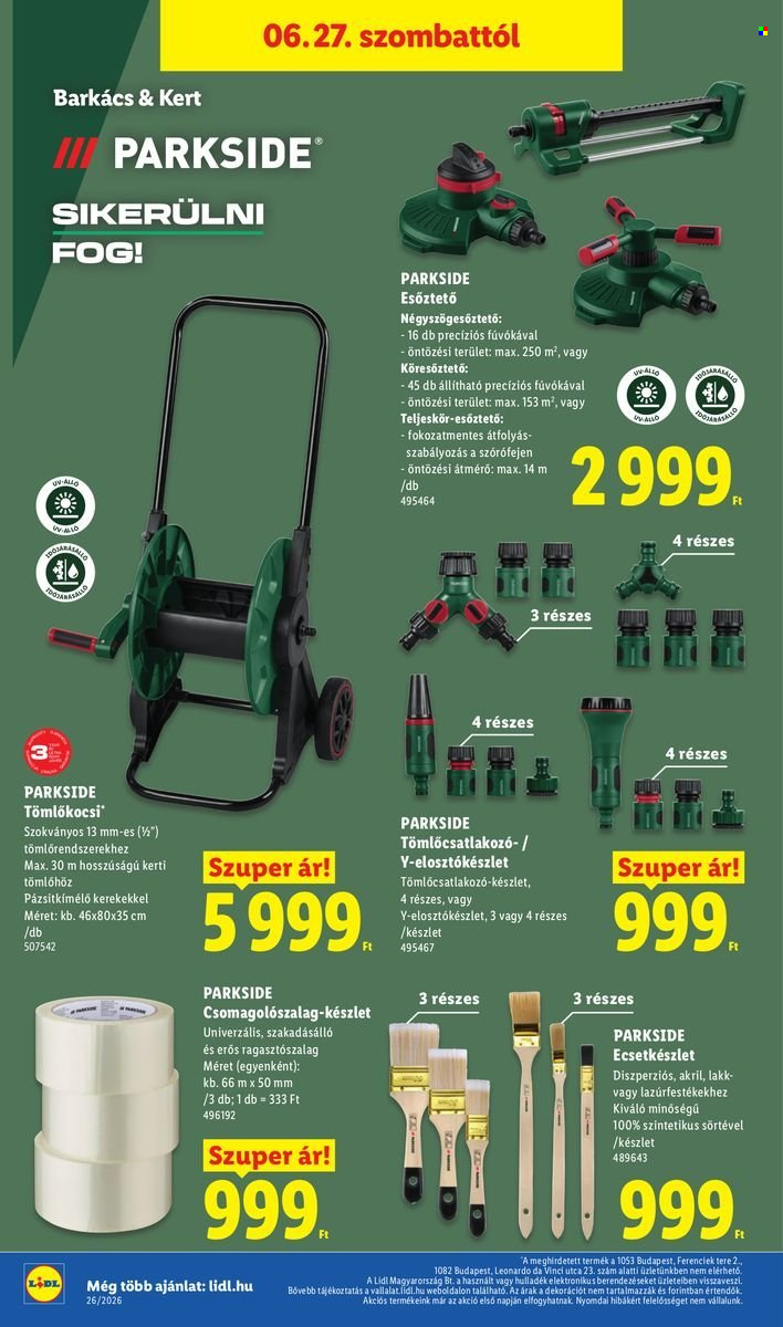 Lidl akciós újságok - 2026.06.25 - 2026.07.01. Oldal 18