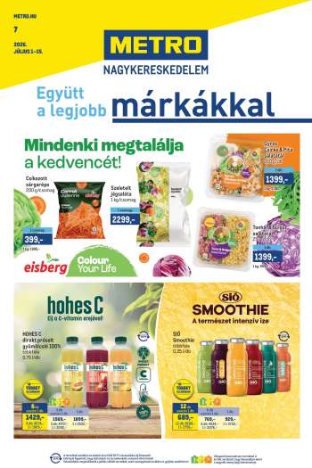 Újság Metro - 2026.07.01 - 2026.07.15.
