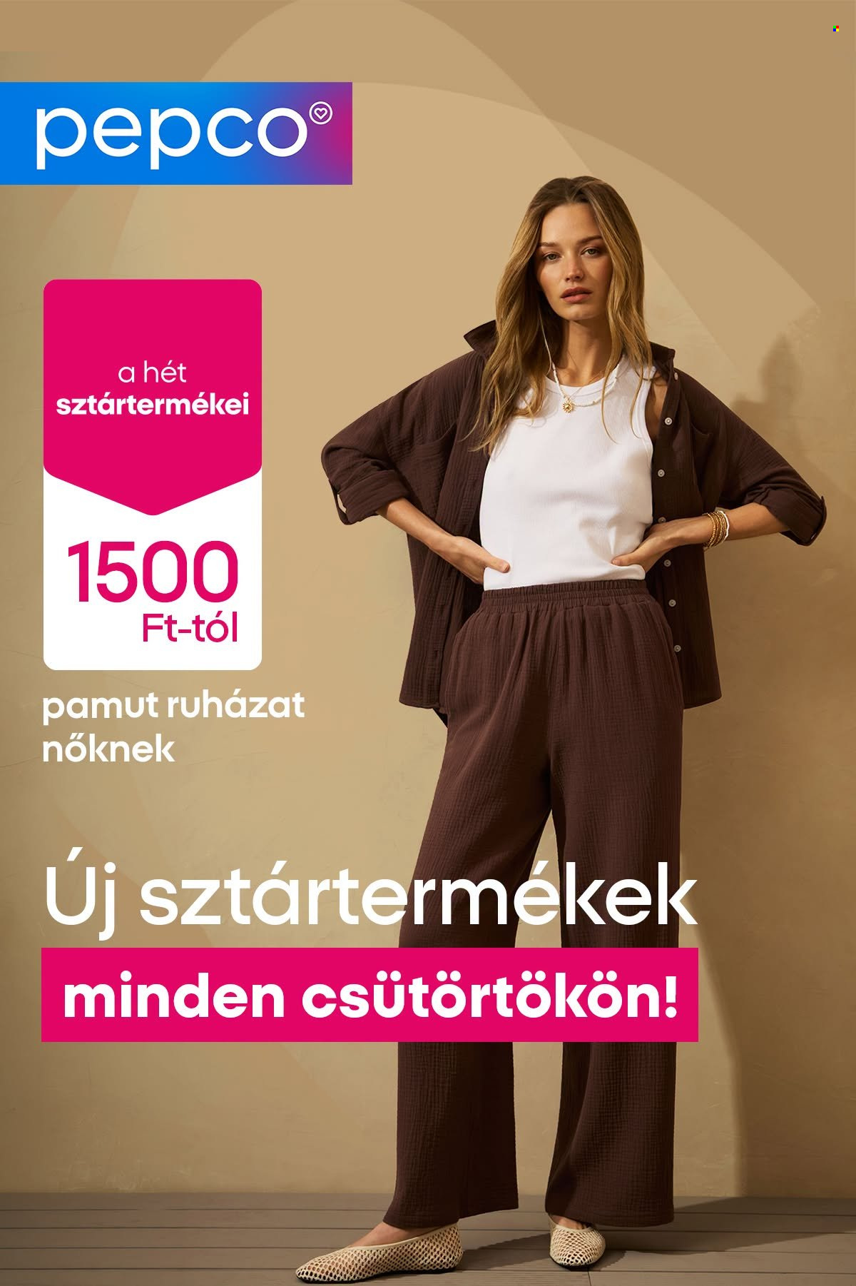 Pepco akciós újságok - 2026.06.25 - 2026.07.01. Oldal 1