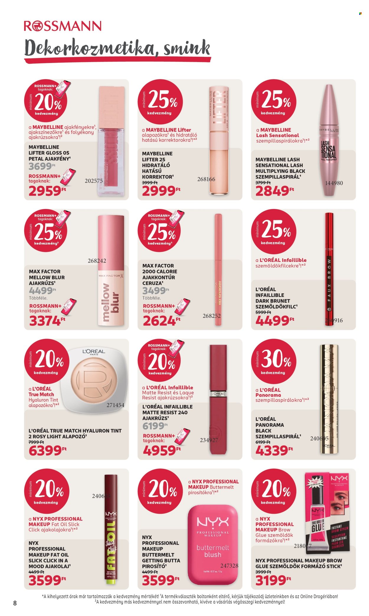 Rossmann akciós újságok - 2026.06.29 - 2026.07.03. Oldal 10