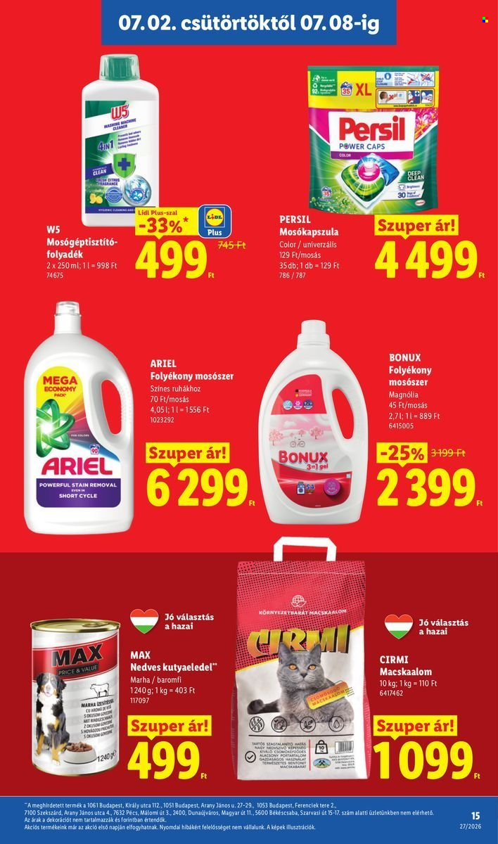 Lidl akciós újságok - 2026.07.02 - 2026.07.08. Oldal 15