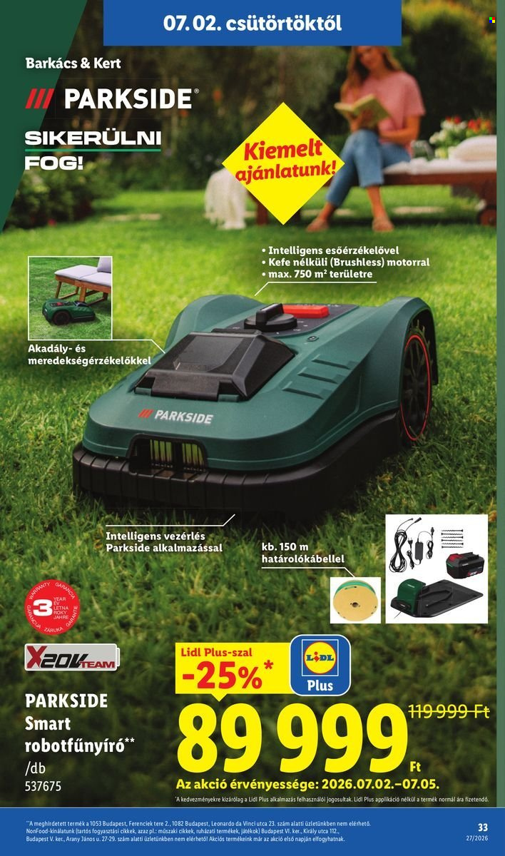 Lidl akciós újságok - 2026.07.02 - 2026.07.08. Oldal 33