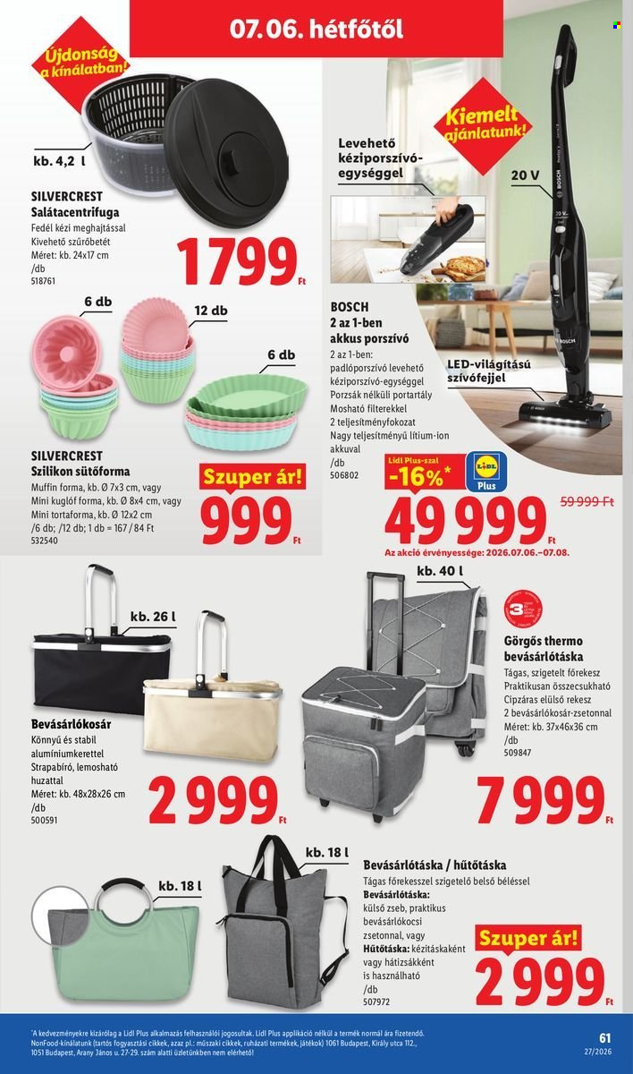 Lidl akciós újságok - 2026.07.02 - 2026.07.08. Oldal 61