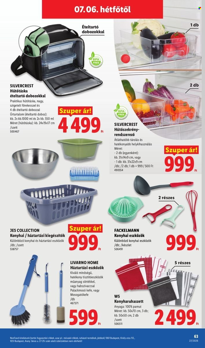 Lidl akciós újságok - 2026.07.02 - 2026.07.08. Oldal 63