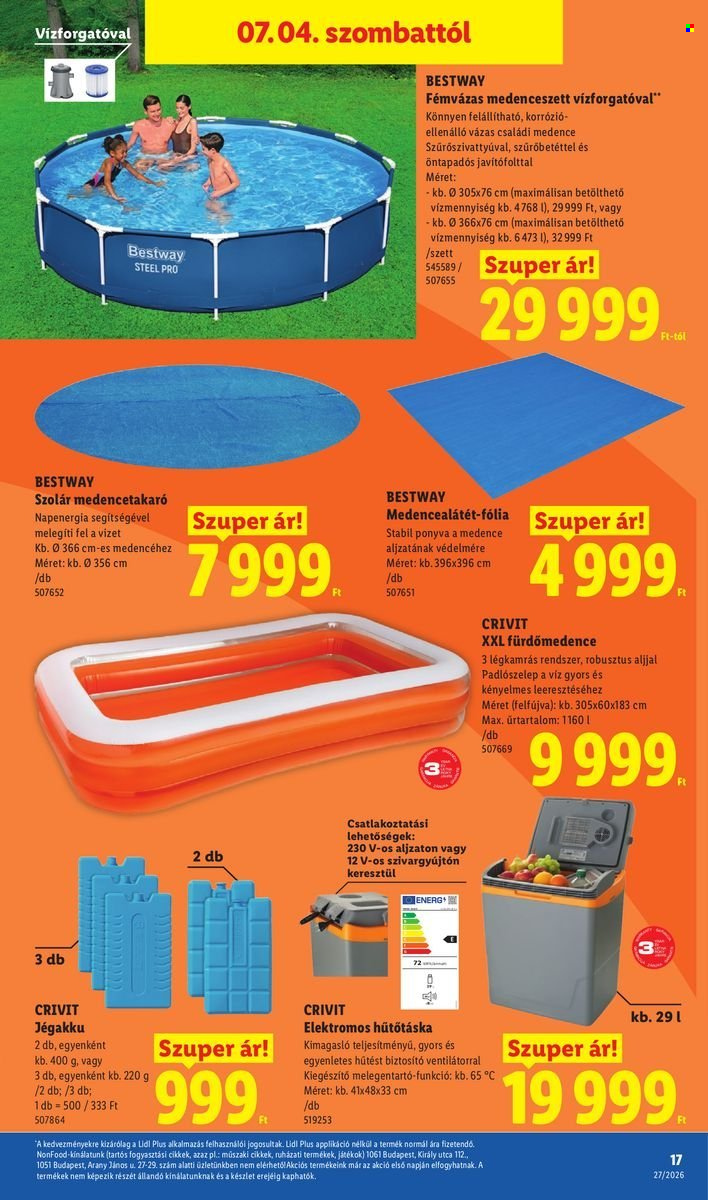 Lidl akciós újságok - 2026.07.02 - 2026.07.08. Oldal 17