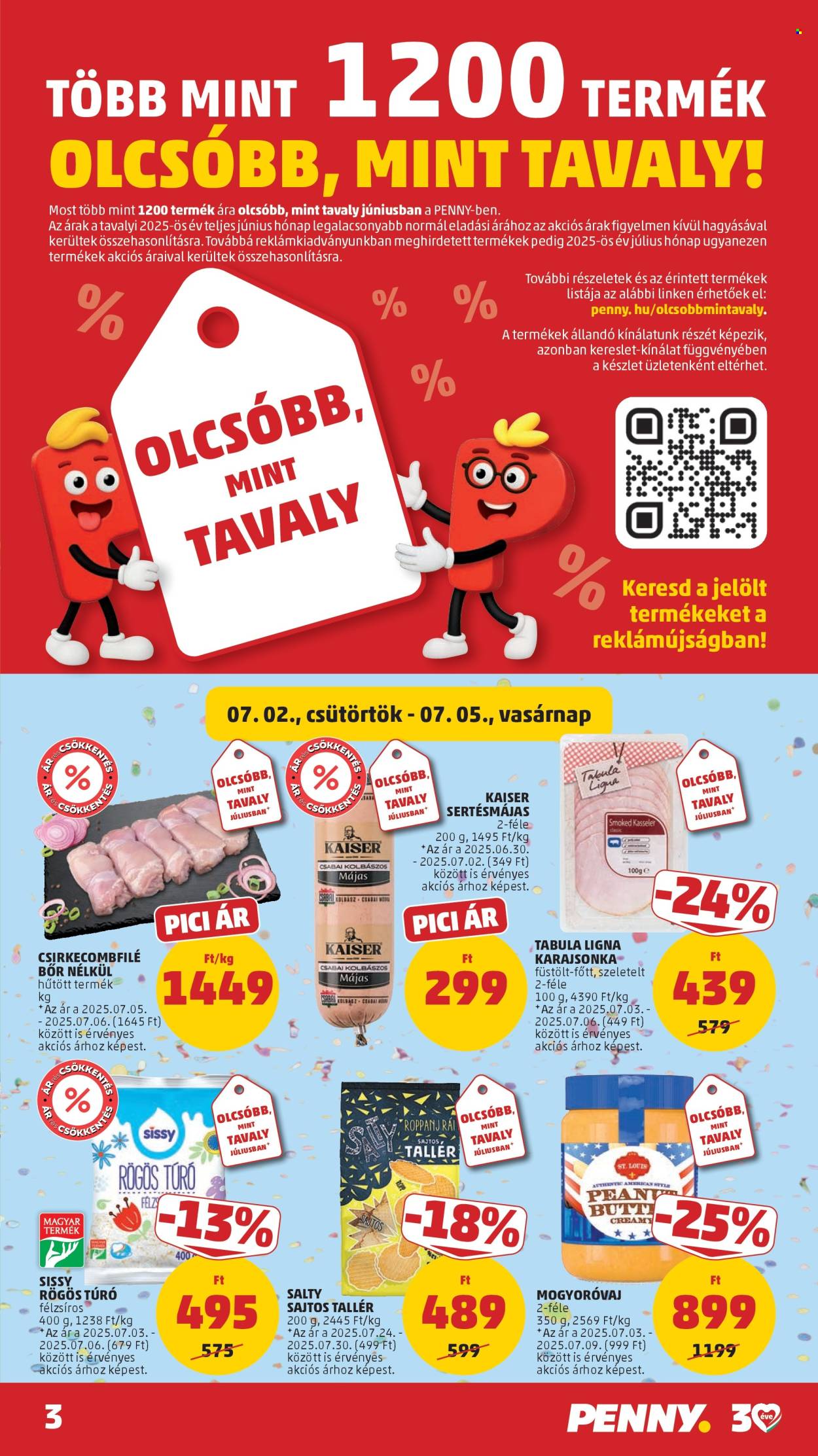 Penny Market akciós újságok - 2026.07.02 - 2026.07.08. Oldal 3