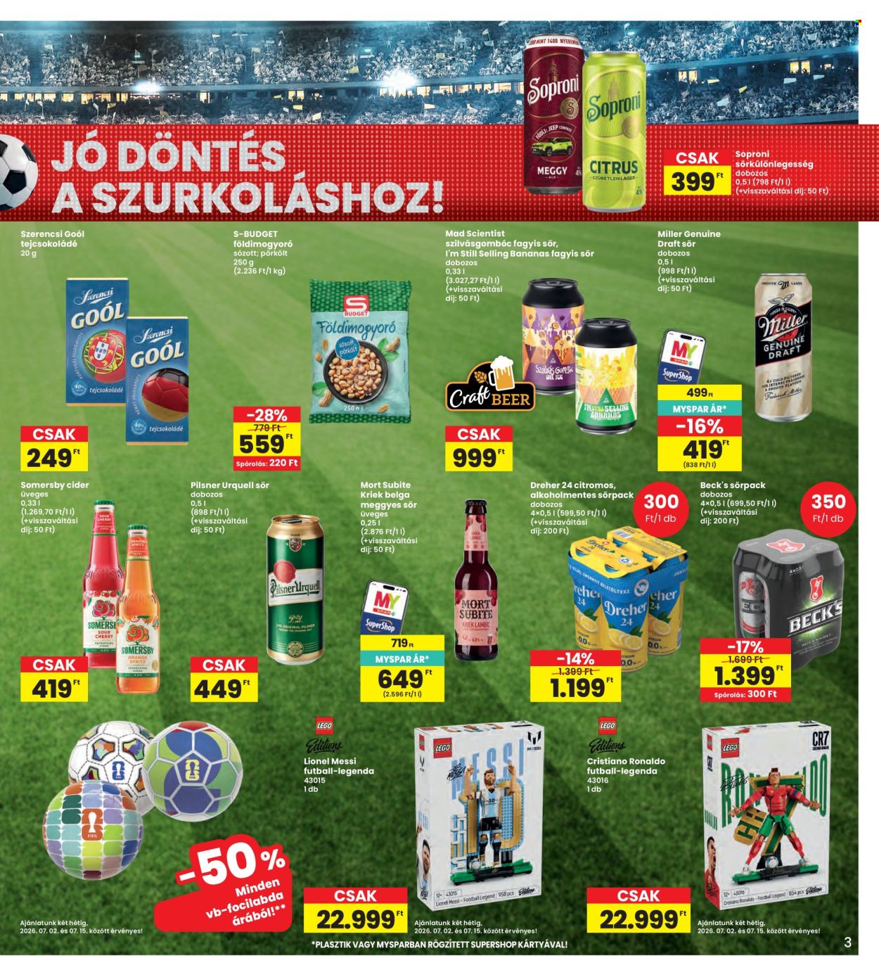 INTERSPAR akciós újságok - 2026.07.02 - 2026.07.08. Oldal 3