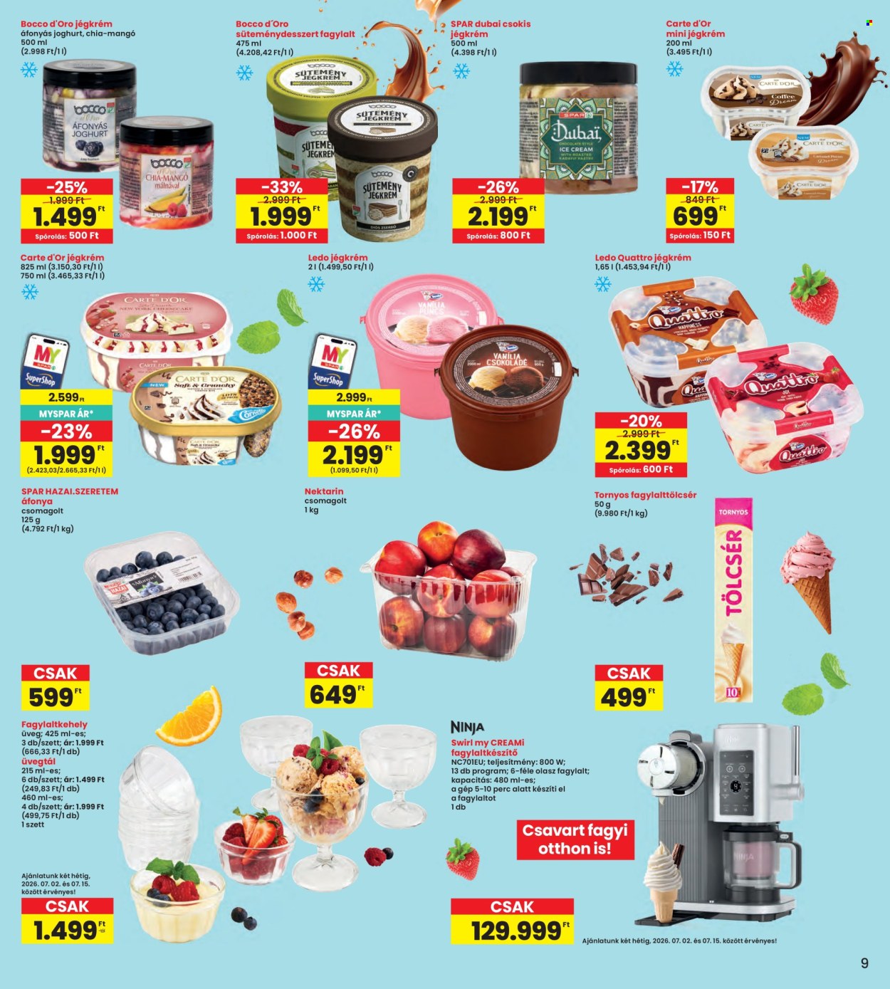 INTERSPAR akciós újságok - 2026.07.02 - 2026.07.08. Oldal 9
