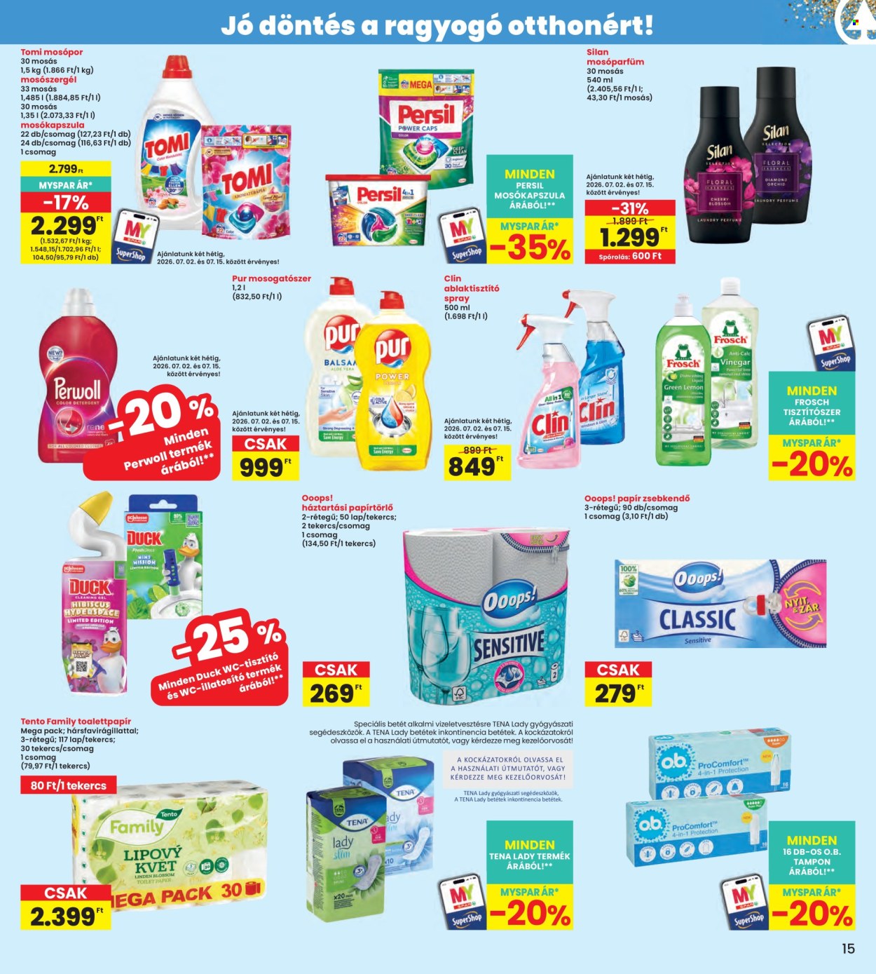 INTERSPAR akciós újságok - 2026.07.02 - 2026.07.08. Oldal 15