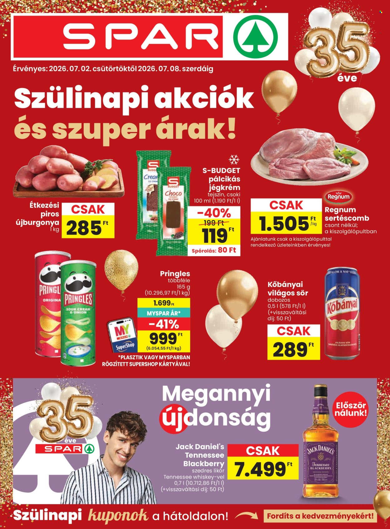 SPAR akciós újságok - 2026.07.02 - 2026.07.08. Oldal 1