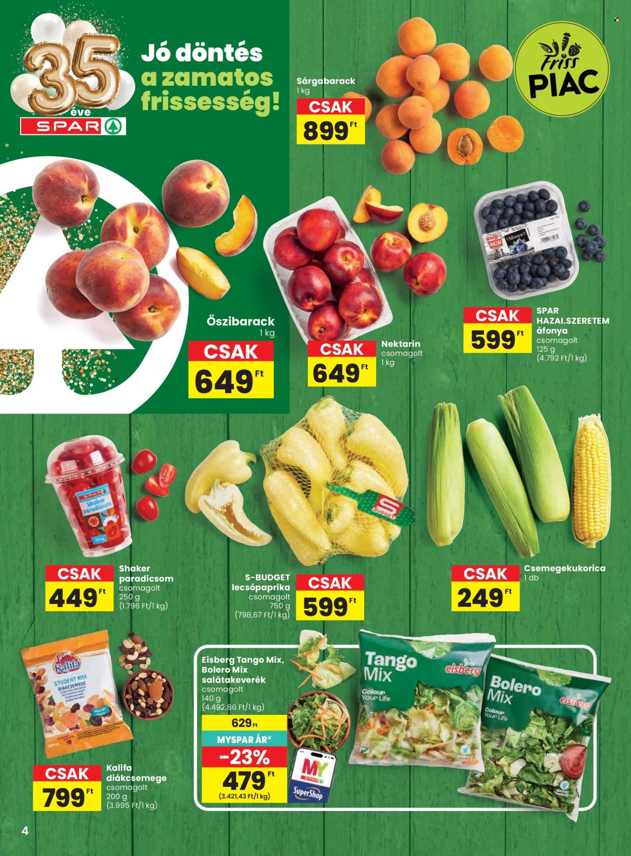 SPAR akciós újságok - 2026.07.02 - 2026.07.08. Oldal 4