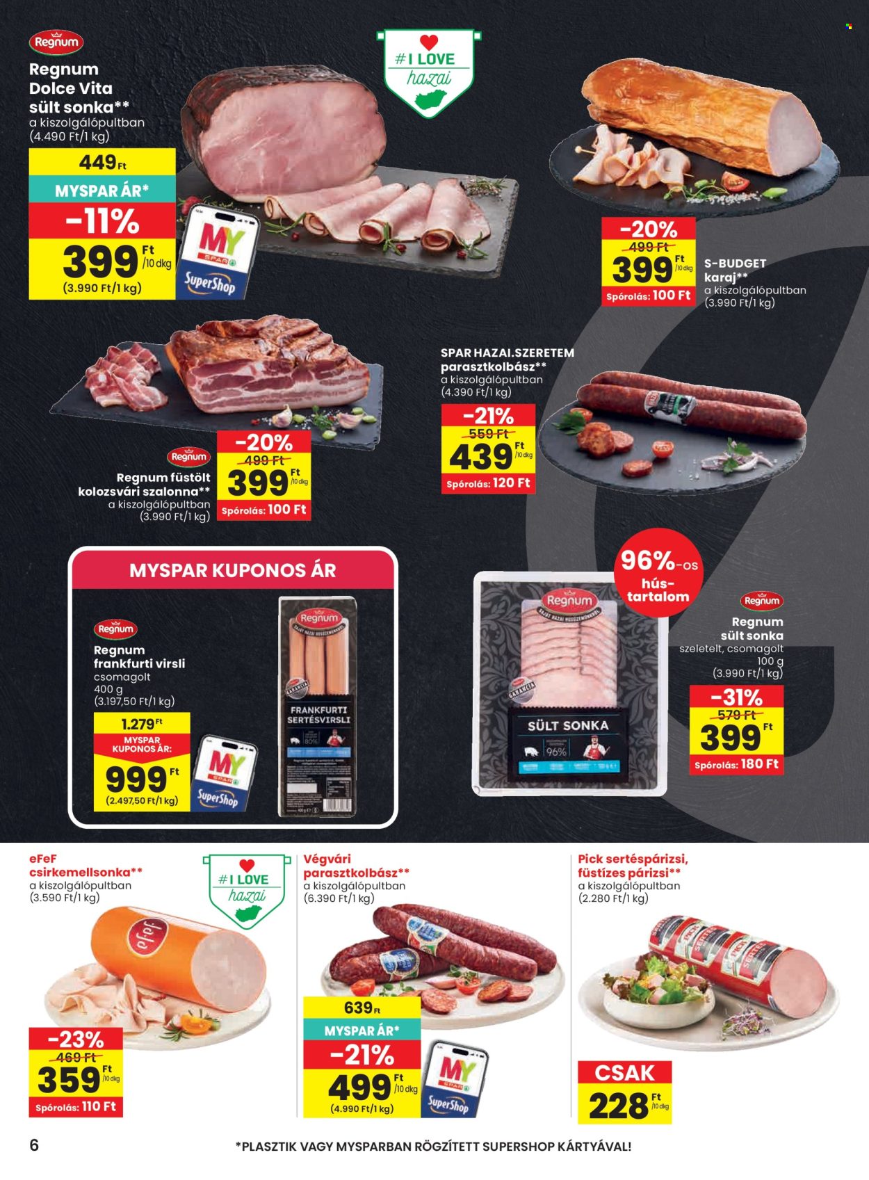 SPAR akciós újságok - 2026.07.02 - 2026.07.08. Oldal 6