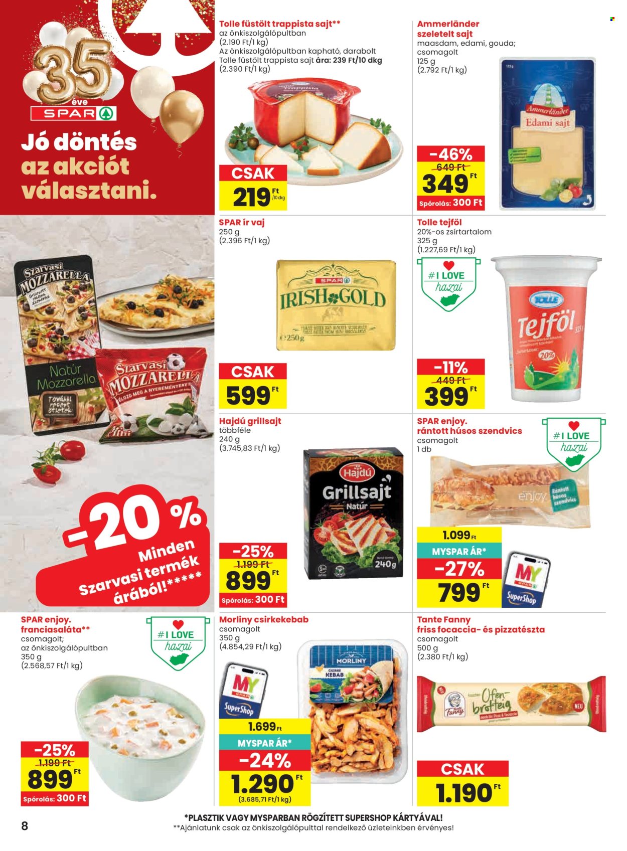 SPAR akciós újságok - 2026.07.02 - 2026.07.08. Oldal 8