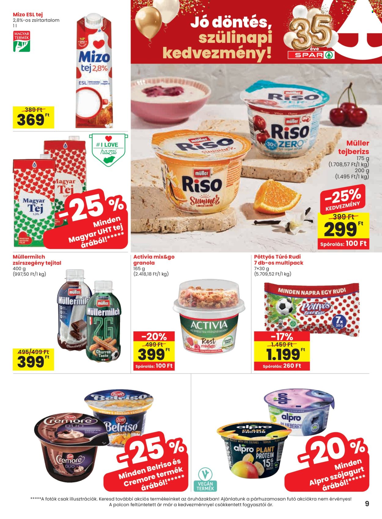 SPAR akciós újságok - 2026.07.02 - 2026.07.08. Oldal 9