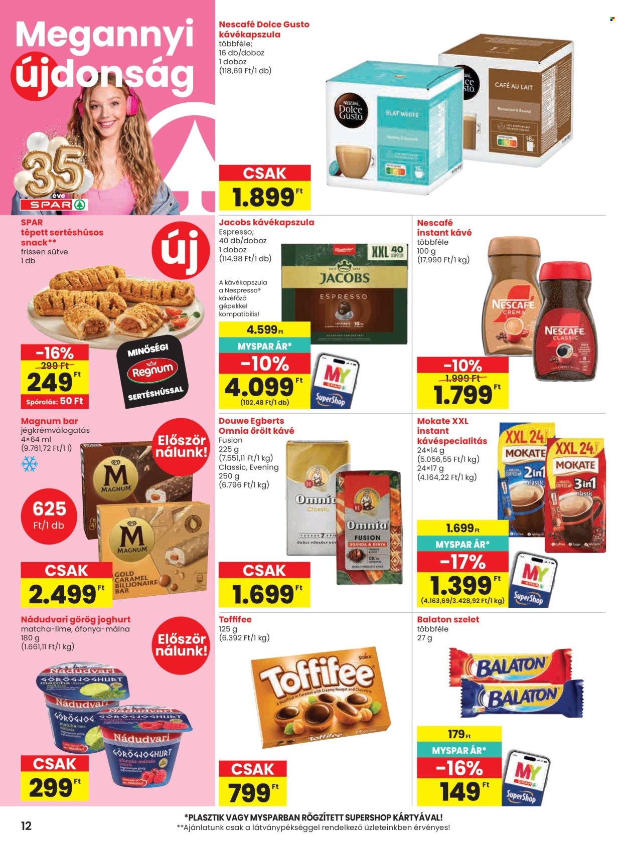 SPAR akciós újságok - 2026.07.02 - 2026.07.08. Oldal 12