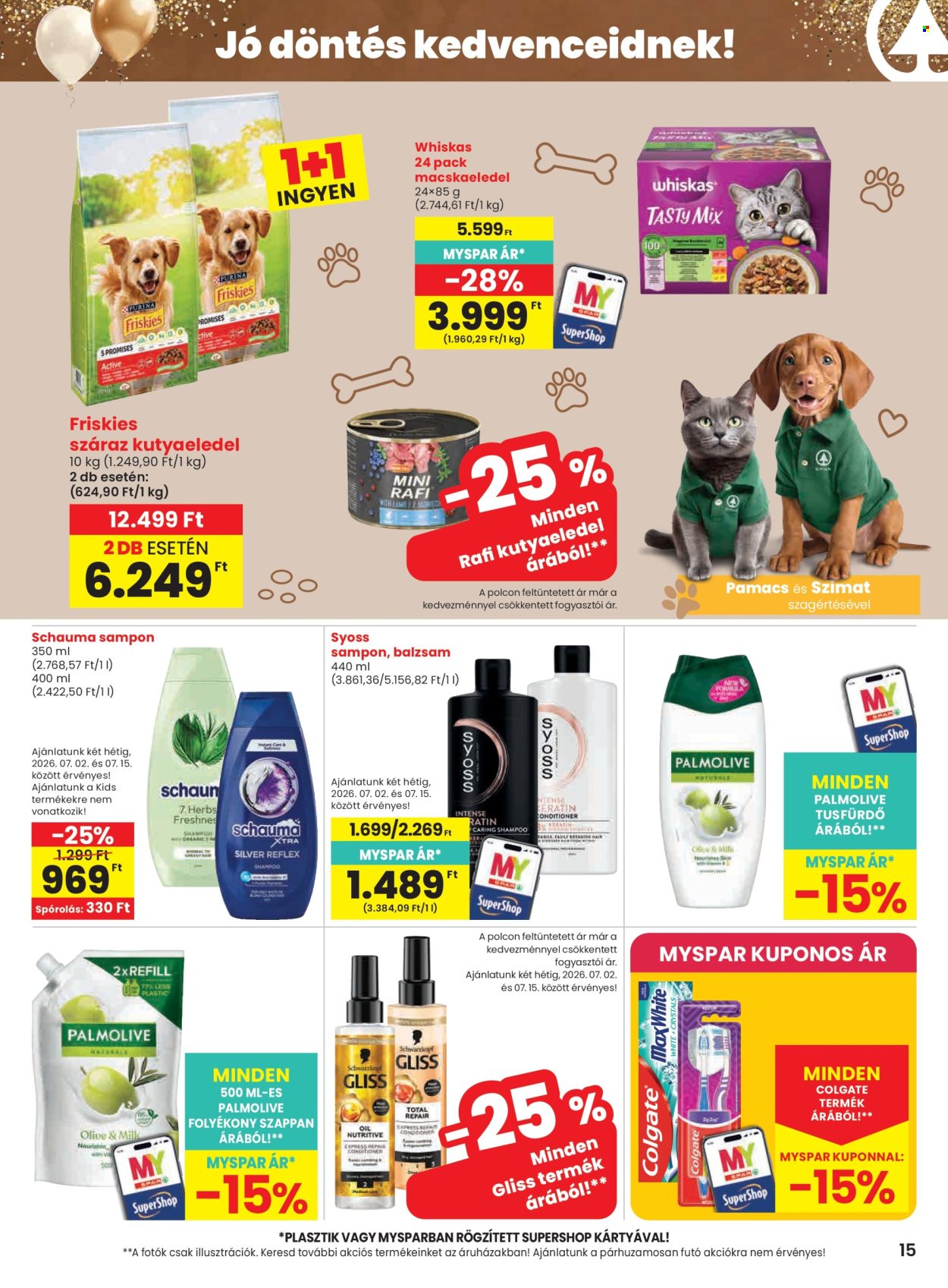 SPAR akciós újságok - 2026.07.02 - 2026.07.08. Oldal 15