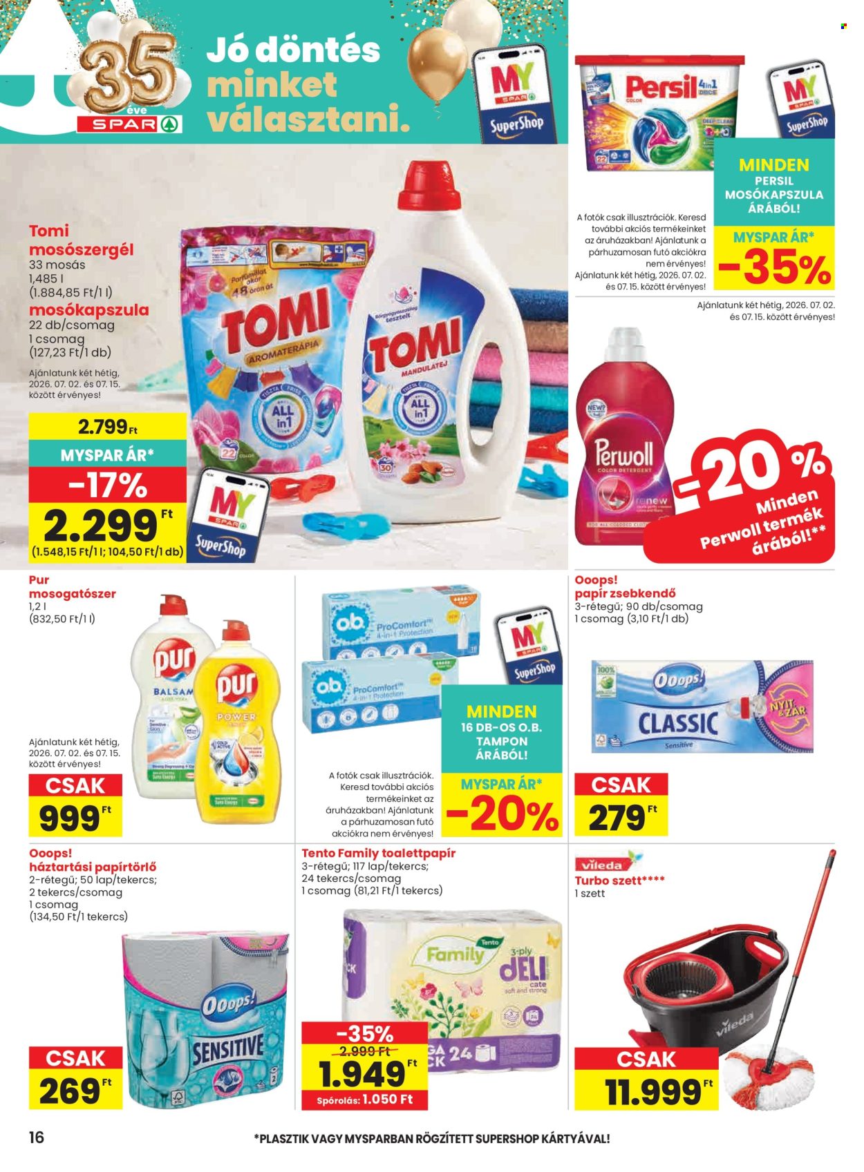 SPAR akciós újságok - 2026.07.02 - 2026.07.08. Oldal 16