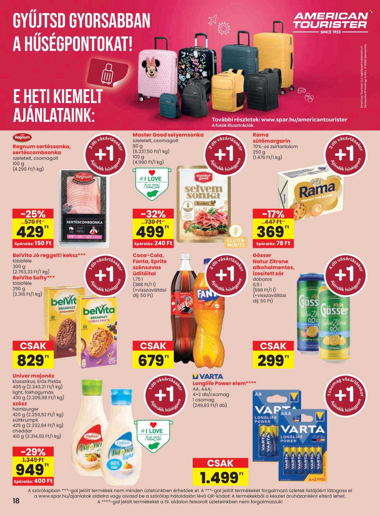 SPAR akciós újságok - 2026.07.02 - 2026.07.08. Oldal 18