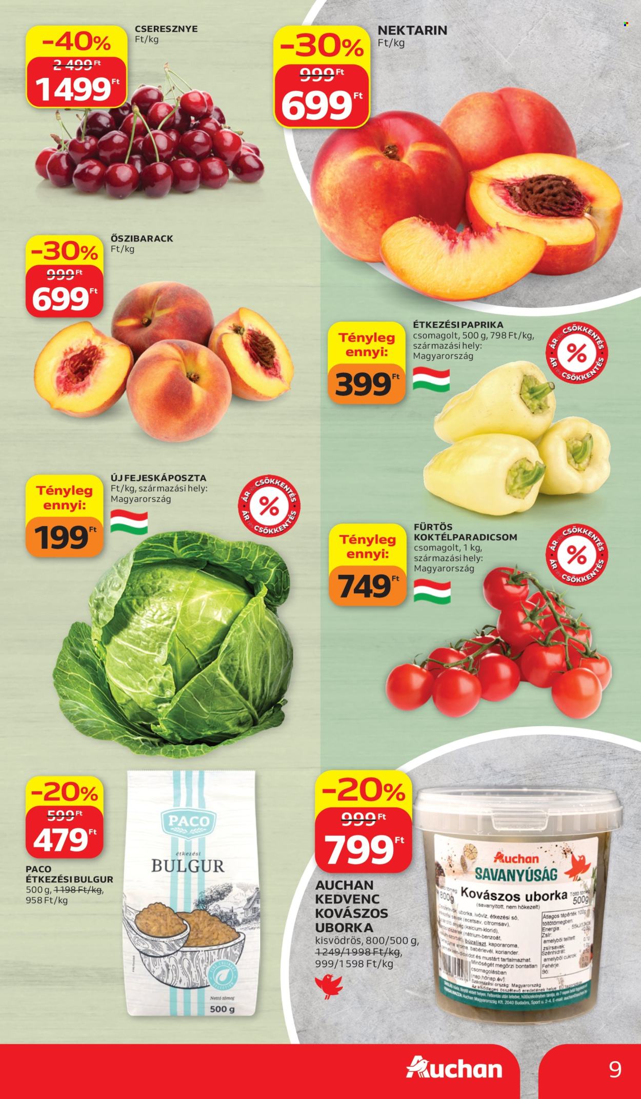Auchan akciós újságok - 2026.07.02 - 2026.07.08. Oldal 9