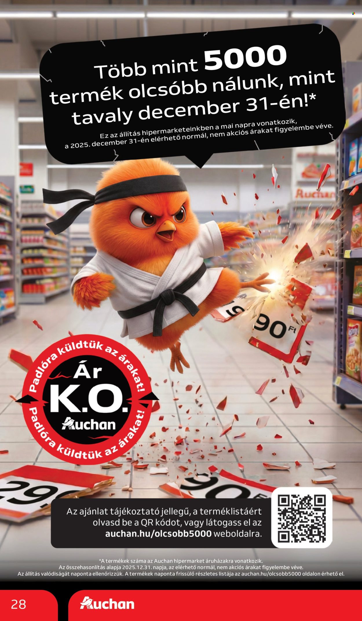 Auchan akciós újságok - 2026.07.02 - 2026.07.08. Oldal 28