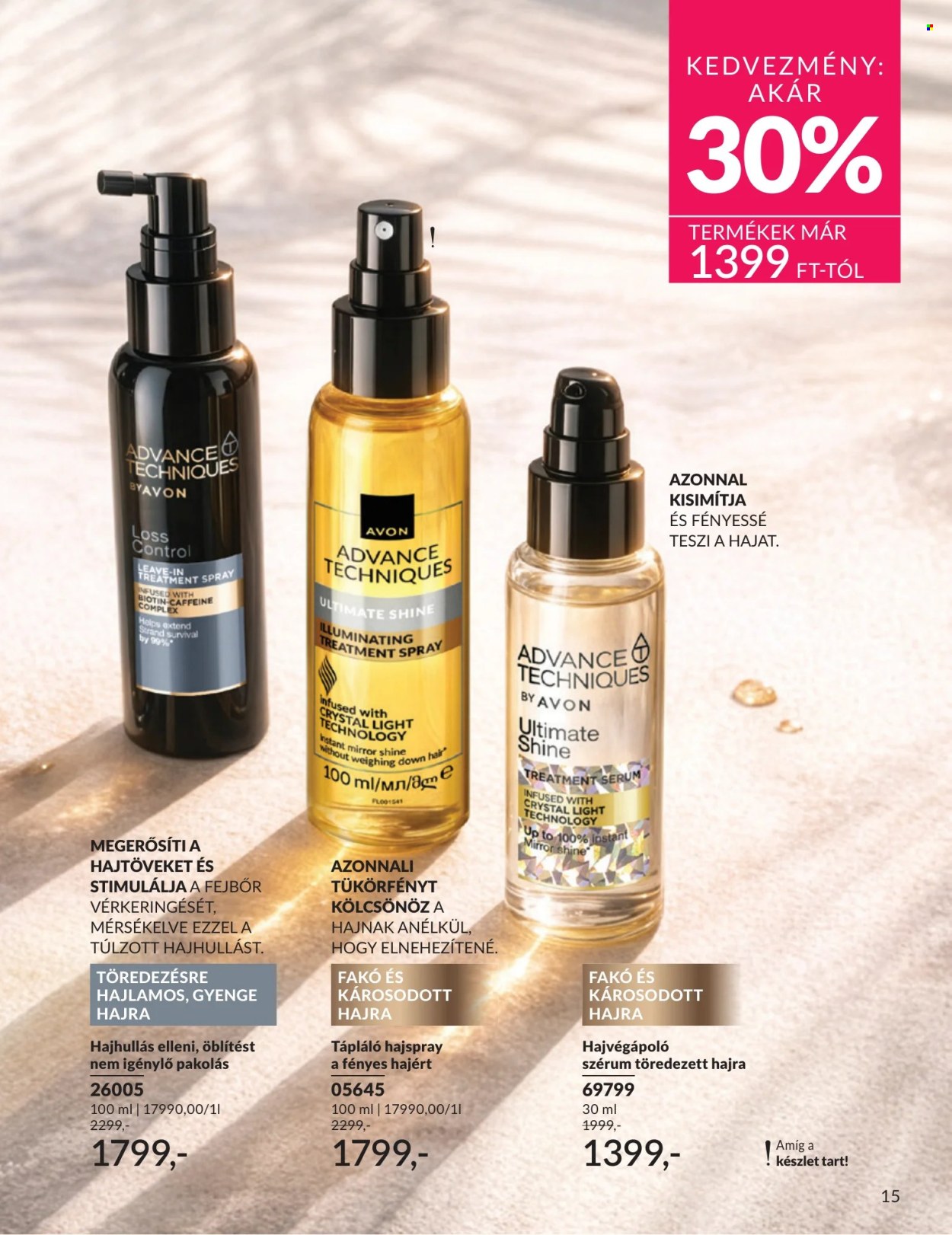 Avon akciós újságok - 2026.07.01 - 2026.07.31. Oldal 15