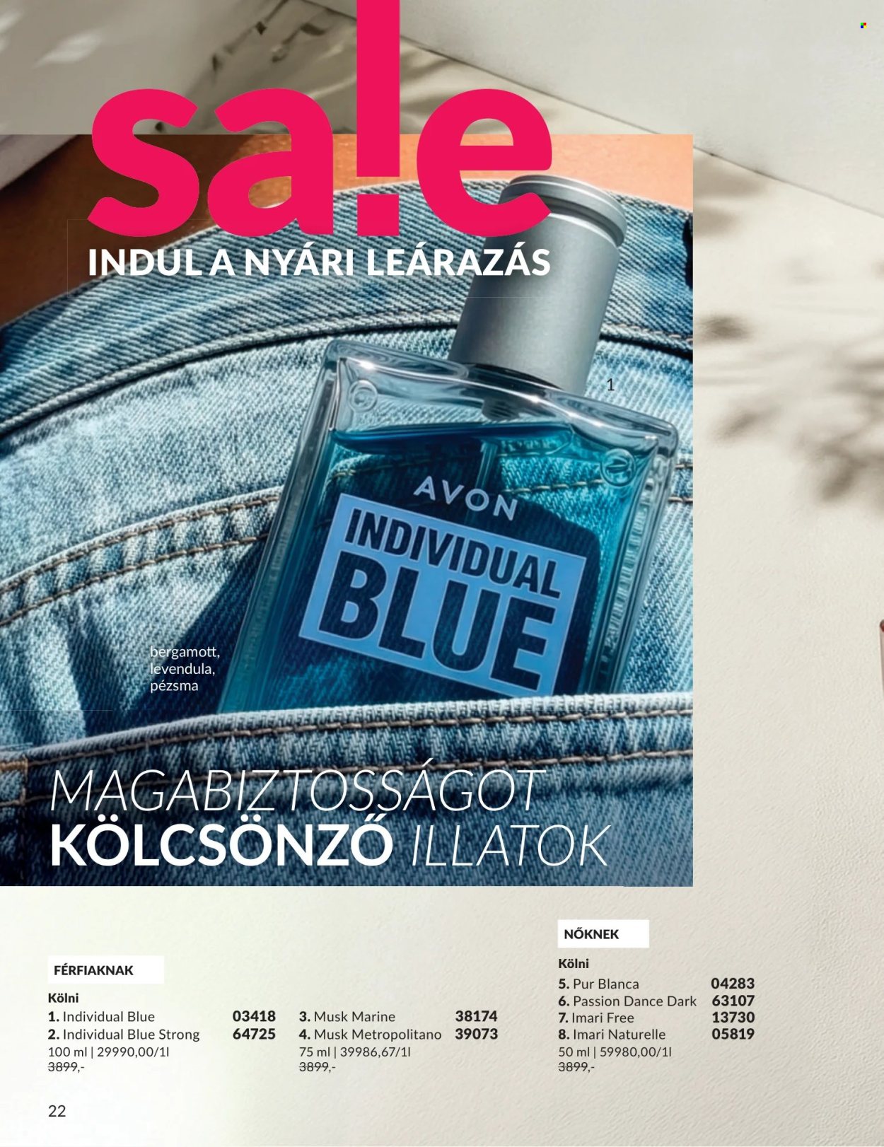 Avon akciós újságok - 2026.07.01 - 2026.07.31. Oldal 22